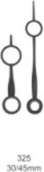 Metal Clock Hand 30/45mm Black