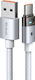 Mcdodo Regular USB 2.0 Cablu USB-C bărbătesc - USB-A 66W Alb 1.2m