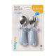Babyono Baby Set with Fork Be Active from Silic...