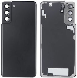 Samsung Galaxy S21 Plus 5G Battery Cover and Camera Lens Black Grade A Samsung Galaxy S21 Plus 5G Battery Cover and Camera Lens Black Grade A