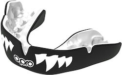 Mouth Guard Opro Instant Custom Fit Black White