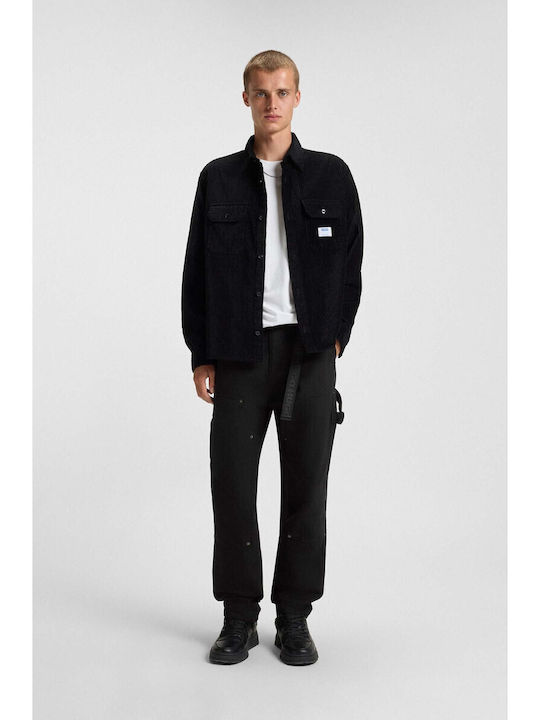 Gioro254W Herren Jeanshose Verjüngt Schwarz