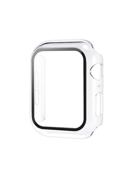 MrPhone Carcasă de Plastic cu Sticlă în culoarea Transparent pentru Apple Watch (40 mm)