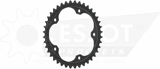 Esjot Rear Sprocket Steel 525 Black 40 Teeth 50-29057-40