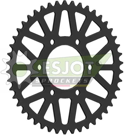Esjot Γρανάζι Πίσω Ατσάλινο 520 Μαύρο 46 Δόντια 50-32009-46
