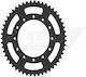 Esjot Rear Sprocket Steel 520 Black 51 Teeth 50-32001-51