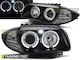 FK Front Lights Angel Eyes for BMW Series 1 / E87 2004-2011