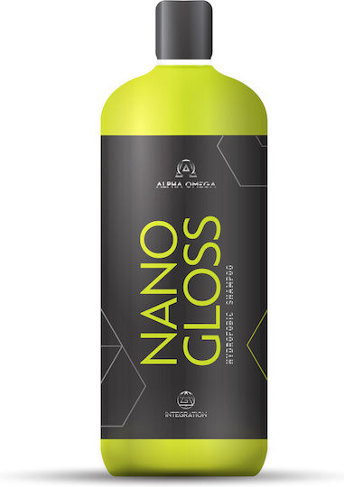 Alpha Omega Nano Gloss Car Wash Shampoo With Wax 1lt