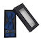 Set 3 Elegant Pieces Men Bow Tie Cufflinks Fabric Pocket Square Blue Eg013