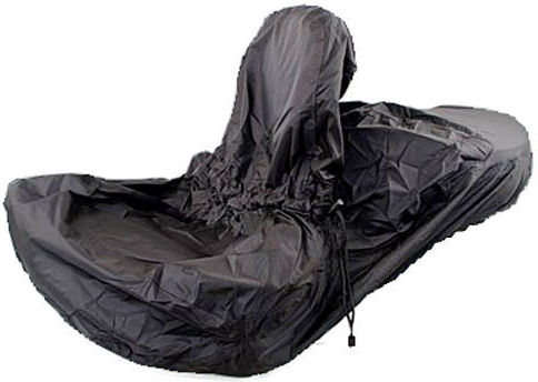 Mustang Waterproof Motorcycle Seat Cover Rider Backrest Rain Cover 2-up Seats