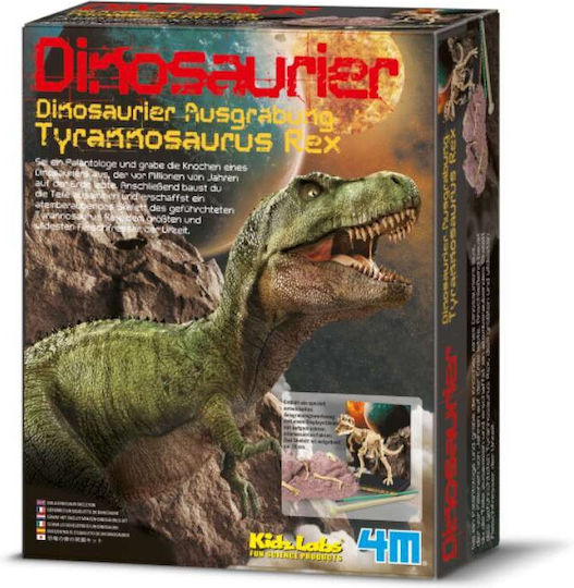 4M Tyrannosaurus Rex Joc Educațional Excavare de dinozauri pentru 6+ Ani