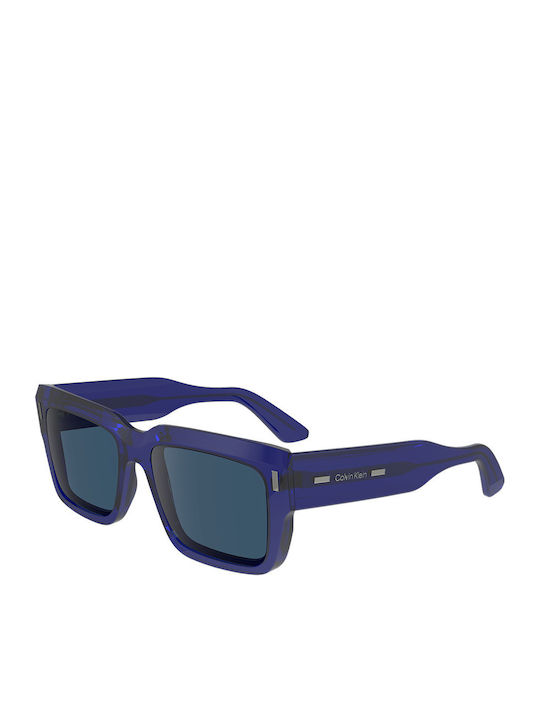Calvin Klein Unisex Ochelari de soare cu Albast...