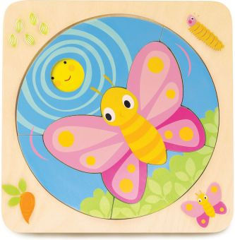 Tender Leaf Toys Animăluț din Lemn pentru 3++ Luni
