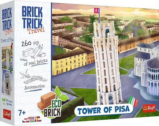 Jucărie de Construcție din Ceramică L Travel Pisa Tower