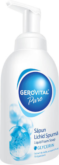 Spumă Lichidă de Săpun Gerovital cu Glicerină Pură 300 Ml Farmec