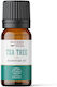 Organic Tea Tree Essential Oil 5ml Wooden Spoon