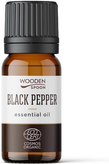 Bio Ätherisches Öl Mit Tropfer Pfeffer 5ml Wooden Spoon