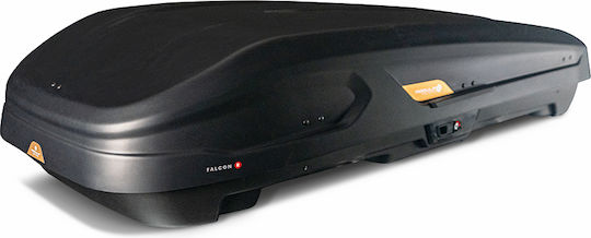 Modula Falcon R Μπαγκαζιέρα Οροφής Αυτοκινήτου με Διπλό Άνοιγμα 470lt Μαύρη Matt
