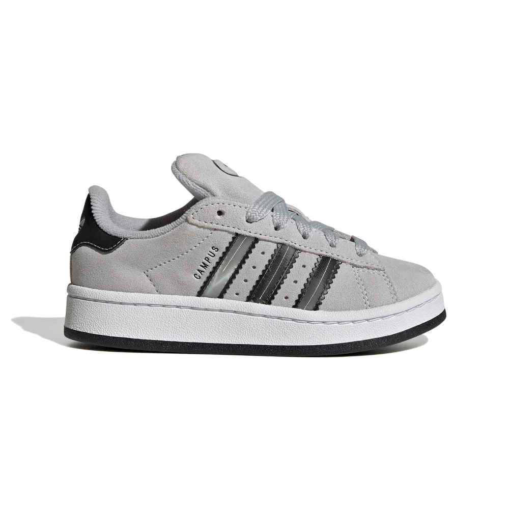 adidas gazelle silver green womens ADIDAS- CAMPUS Scarpa donna grigia in suede – Quellogiusto main image 1