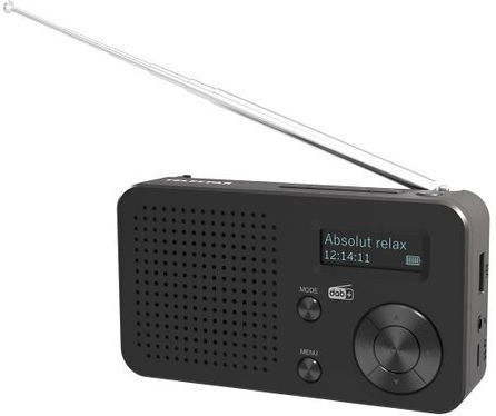 TELESTAR TOP 100 DAB+ cu Bluetooth și USB Negru