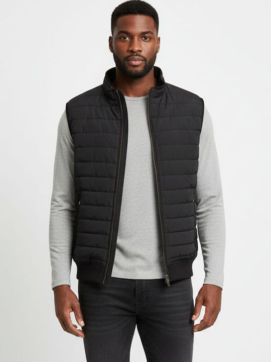 Bugatti Sleeveless Jacket Dark Grey