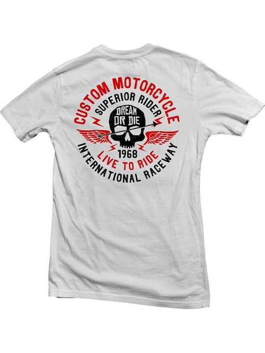 Gasoline T-Shirt White Gasoline T-Shirt White