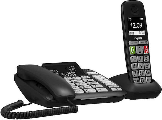 Gigaset DL780 Plus Telefon fără fir Negru