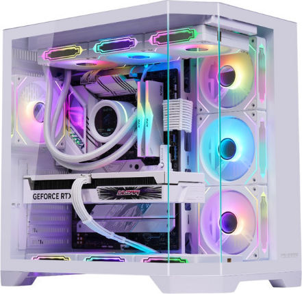 ProGaming Banshee Desktop PC (Ryzen 5-5600X/32GB DDR4/1TB SSD/Radeon RX Vega 56/W11 Home) Alb