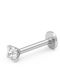 Nire Earring Steel Silver