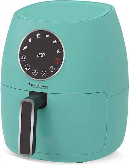 Turbotronic Air Fryer 3.5lt Τιρκουάζ TT-AF210