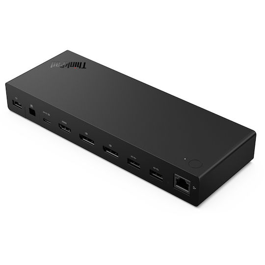 Lenovo ThinkPad USB4 Dock 5000 Dock Docking Station with HDMI/DisplayPort 4K PD Ethernet and Support for 4 Monitors Black
