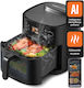 Gotze & Jensen Air Fryer with Wi-Fi 8lt Black