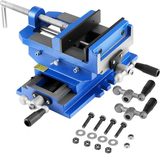 Vevor Fixed Multiple Angles Cast Iron Vise with Maximum Opening 140mm