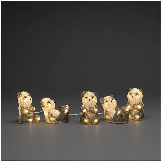 Konstsmide Weihnachtsfiguren Pandas 40 Leds 11.5 5 Stück