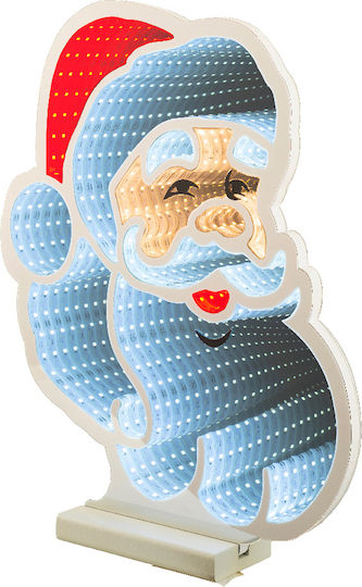 Lumineo Christmas Lighting Neon Infinity Light Blue Santa Claus 192 Leds 30cm