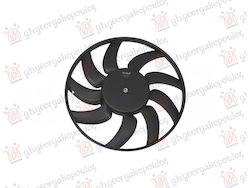 Radiator Fan Petrol Diesel Left Motor Fan 380mm 2pin Audi A6 10-14 8k0959455ab 1 Pc