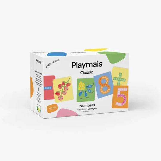 Playmais Classic Κατασκευή Σφουγγαράκια Καλαμπόκι Κάρτες 800τεμ – Αριθμοί 3+ Ετών 160962