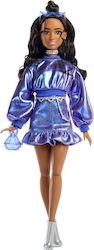 Barbie Deluxe Style - Metallic Blue Dress Κούκλ...