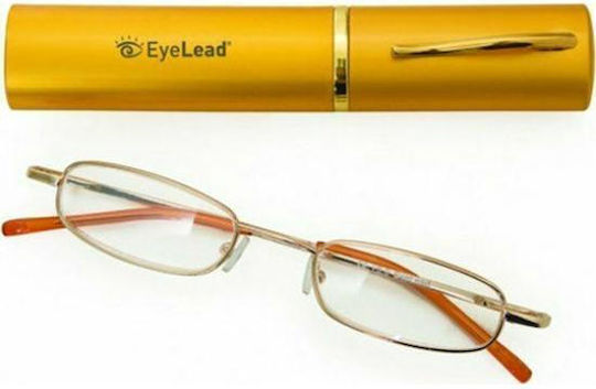 Eyelead Reading Glasses +2.00 Pocket in Gold color 2176767