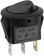 Set 5 Bucăți Comutatoare On-Off Balansoar 1-circuit 16A-12VDC Albastru Led