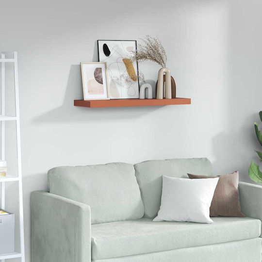 Red Wall Shelf 80x23.5x4cm