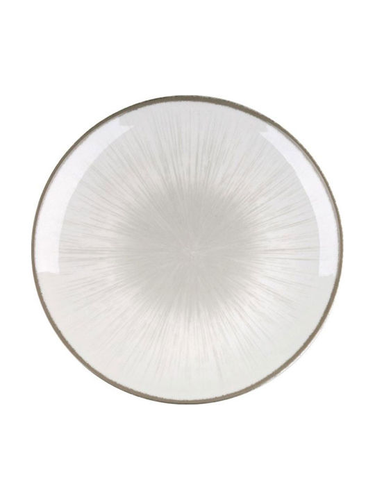 Oriana Ferelli Plate Shallow Gray with Diameter 27cm 6pcs