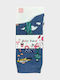 John Frank York Women's Socks Blue