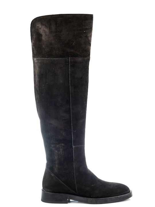 Alpe Leather Riding Boots Black