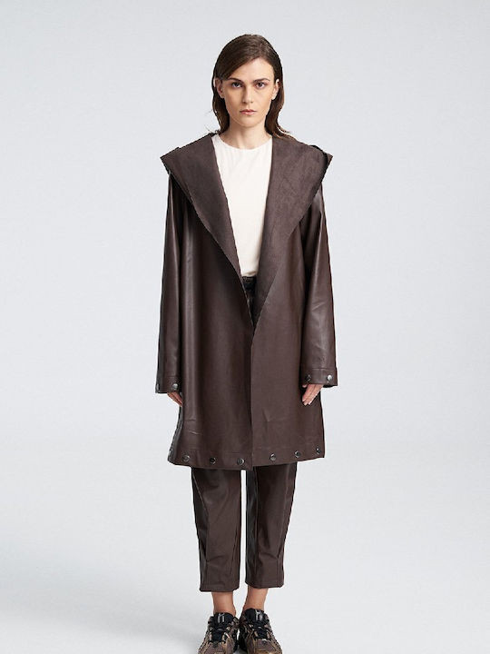 Zoya Leder Brown Mantel