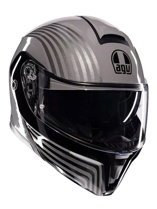 AGV Streetmodular Grey / Black Κράνος Μηχανής F...