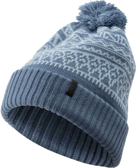 Beanie Unisex Σκούφος Πλεκτός σε Μπλε χρώμα