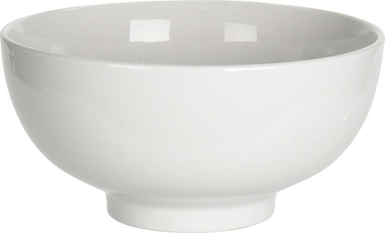 Excellent Houseware Μπωλ Σερβιρίσματος Στρογγυλό από Πορσελάνη Λευκό με Διάμετρο 20εκ.