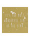 Raeder Most Wonderful Christmas Napkins White L25xW25cm.