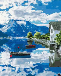 Malset Für Malen Nach Zahlen Provinz Norwegen